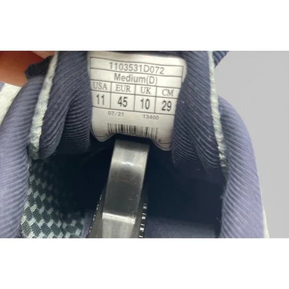 Brooks Mens Anthem 4 Running Shoes Size 11 Medium D Grey Navy Cushion Neutral - Picture 6 of 7